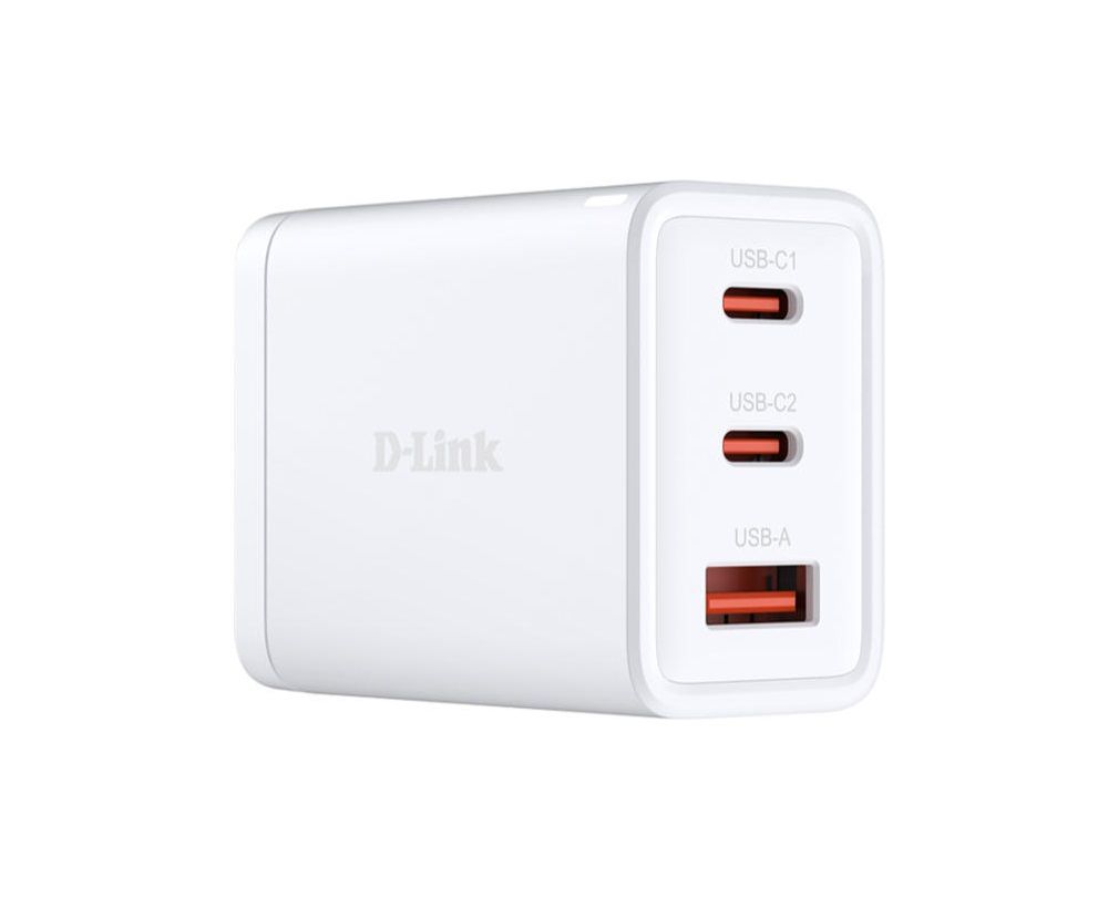 Зарядний пристрій D-Link DCP-651 65W GaN White (DCP-651)