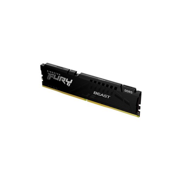 Модуль пам'яті для комп'ютера DDR5 32GB (2x16GB) 5600 MHz Kingston Fury Beast Black (KF556C40BBK2-32)