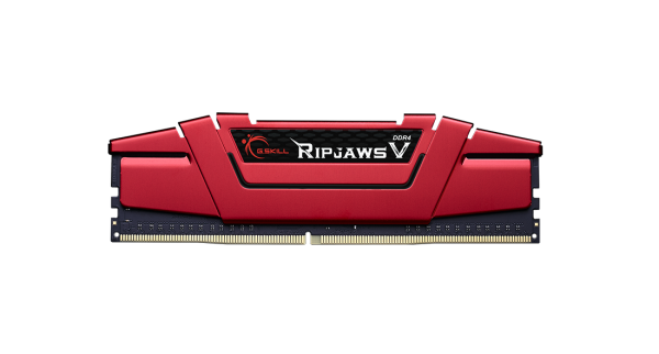 Модуль пам'яті для комп'ютера DDR4 32GB (2x16GB) 2666 MHz G.Skill Ripjaws V Red (F4-2666C19D-32GVR)