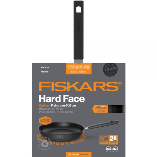 Сковорода Fiskars Hard Face Optiheat 28 см (1052237)