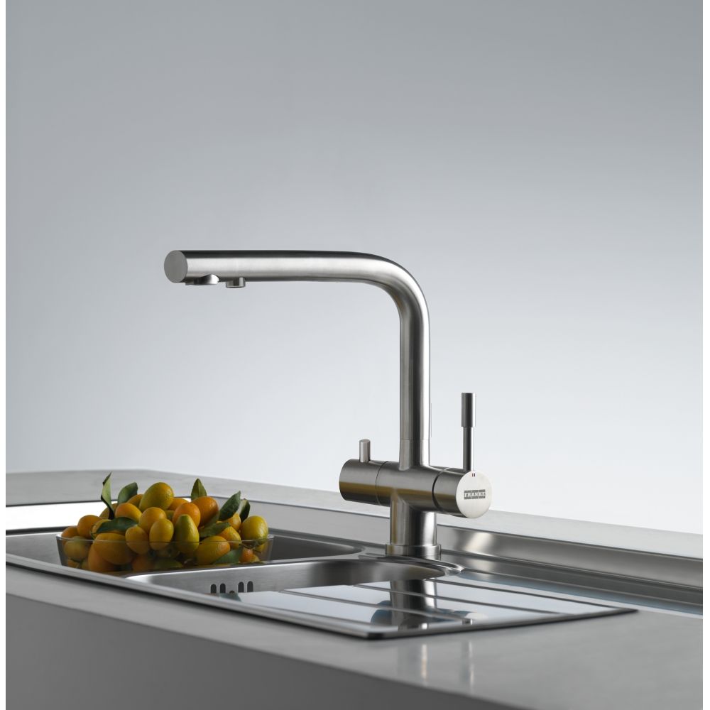 Змішувач для кухні Franke Atlas Clear Water Нерж сталь (120.0179.978)