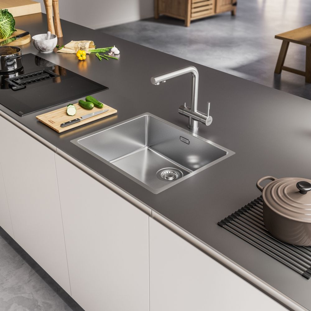 Змішувач для кухні Franke Atlas Clear Water Нерж сталь (120.0179.978)