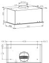 Витяжка кухонна Hansa OMP6553BGH