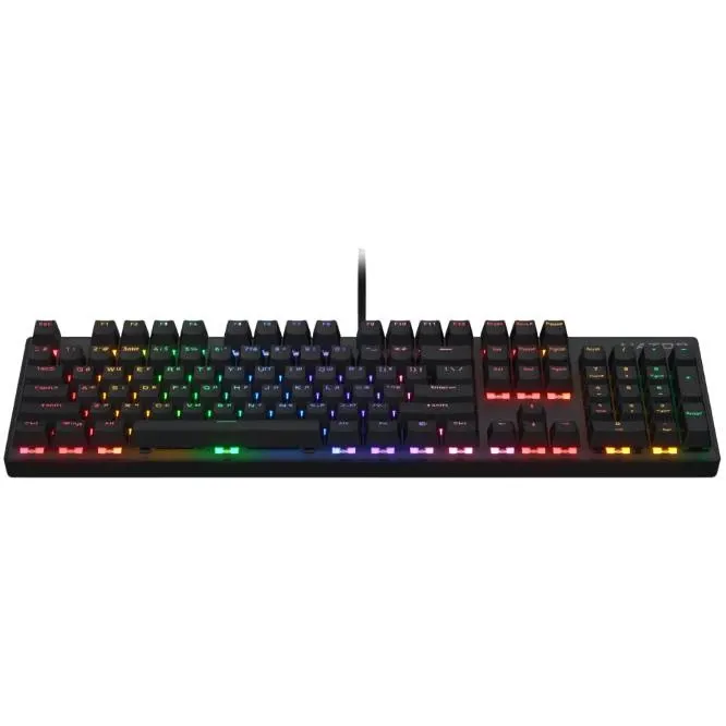 Клавіатура Hator Icefall Mecha Rainbow USB Black (HTK104UA)