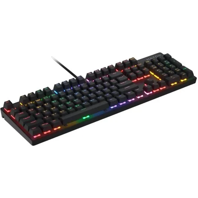 Клавіатура Hator Icefall Mecha Rainbow USB Black (HTK104UA)