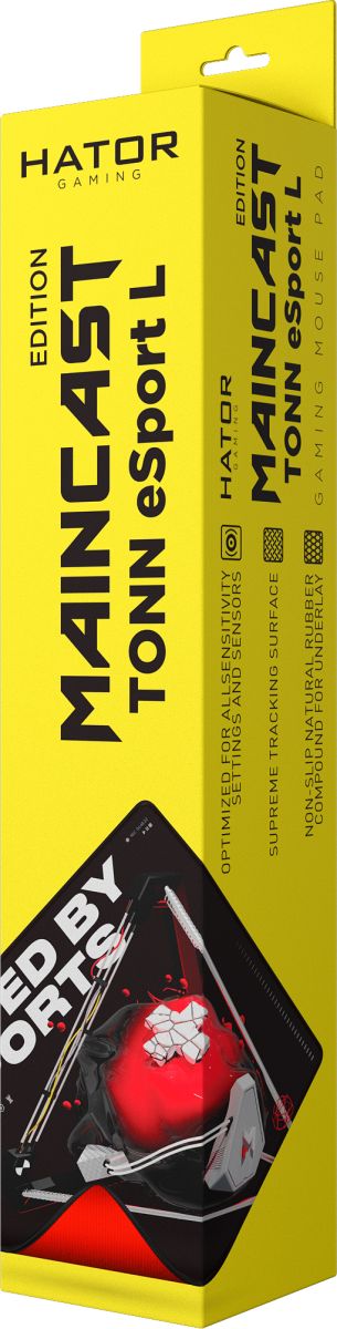 Килимок для мишки Hator Tonn eSport L Maincast Edition (HTP-033)