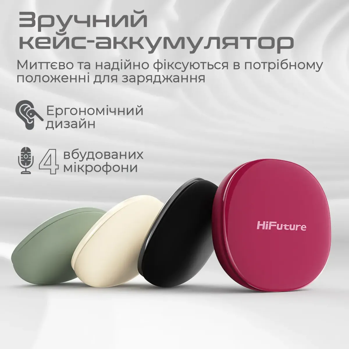 Навушники HiFuture FlyBuds4 Black