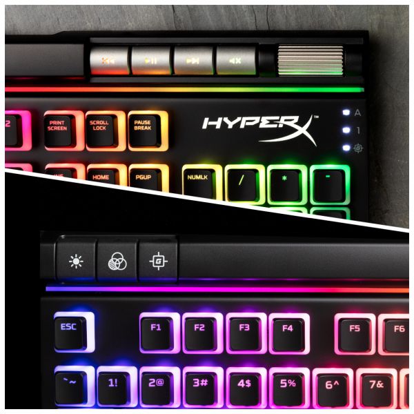 Клавіатура HyperX Alloy Elite 2 Red USB RGB RU Black (4P5N3AX)