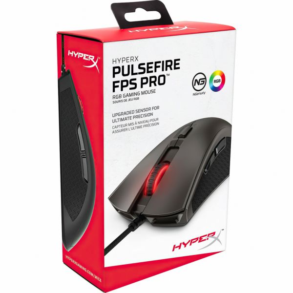 Мышка HyperX Pulsefire FPS Pro RGB USB Black (4P4F7AA)