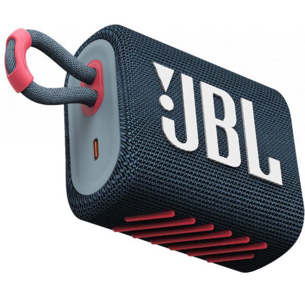 Акустична система JBL GO 3 Blue Pink