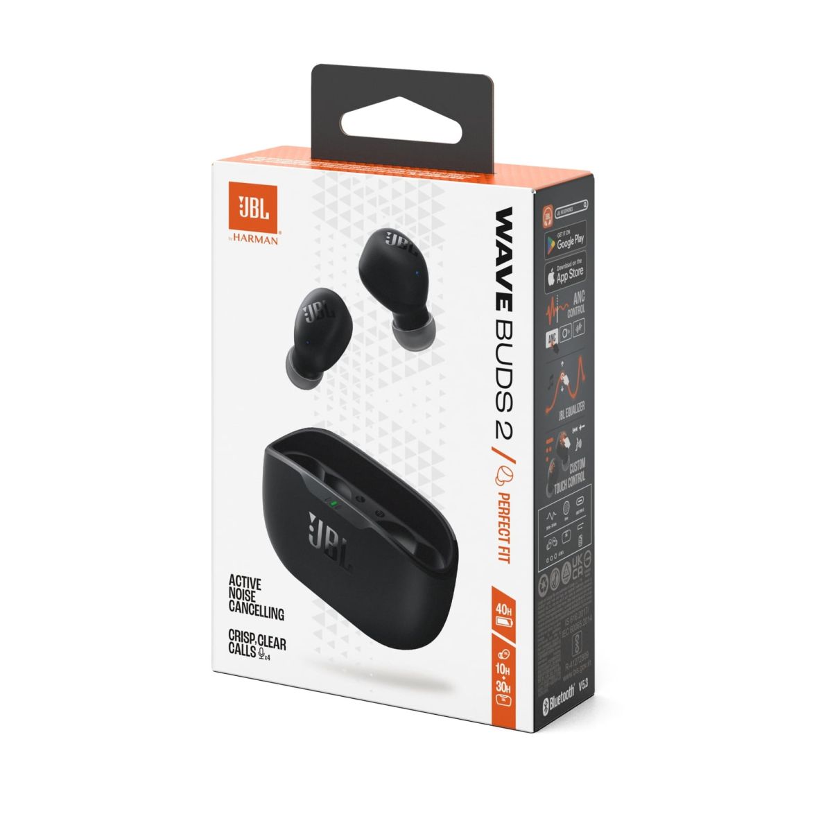 Навушники JBL Wave Buds 2 Black