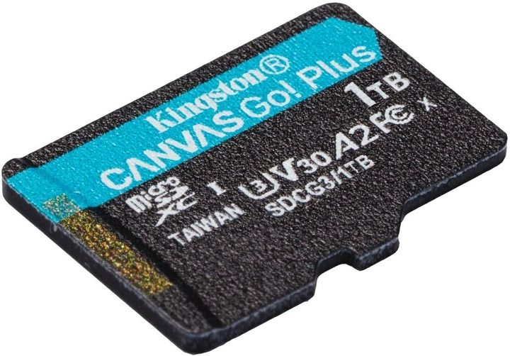 Карта пам'яті microSDXC Kingston Canvas Go! Plus 1TB UHS-I U3 A2 Class 10 (SDCG3/1TBSP)
