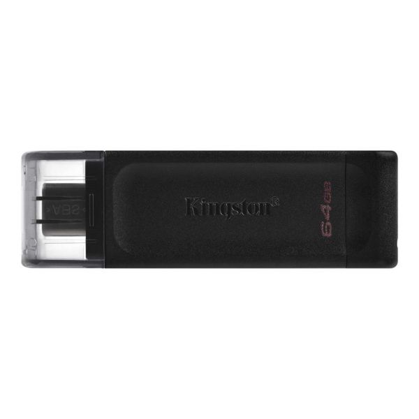 USB флеш накопичувач Kingston DataTraveler 70 64GB USB 3.2 Type-C (DT70/64GB)