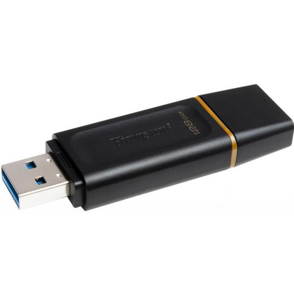USB флеш накопитель Kingston DataTraveler Exodia 128GB Black Yellow USB 3.2 (DTX/128GB)