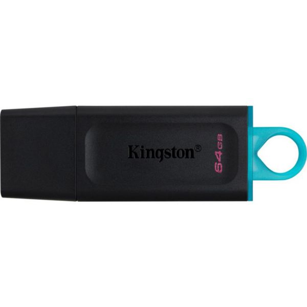 USB флеш накопитель Kingston DataTraveler Exodia 64GB Black Teal USB 3.2 (DTX/64GB)