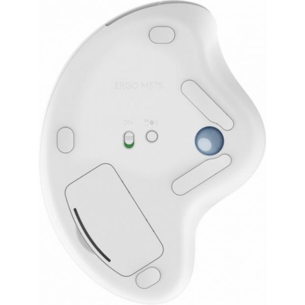 Мишка Logitech Ergo M575 Wireless Trackball Off-white (910-005870)