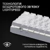Клавіатура Logitech G Pro X 60 Lightspeed GX Tactile Wireless UA White (920-011930)