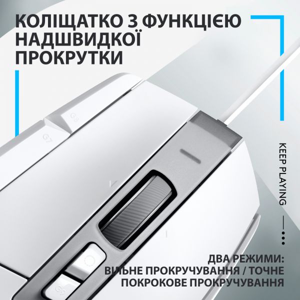 Мышка Logitech G502 X USB White (910-006146)