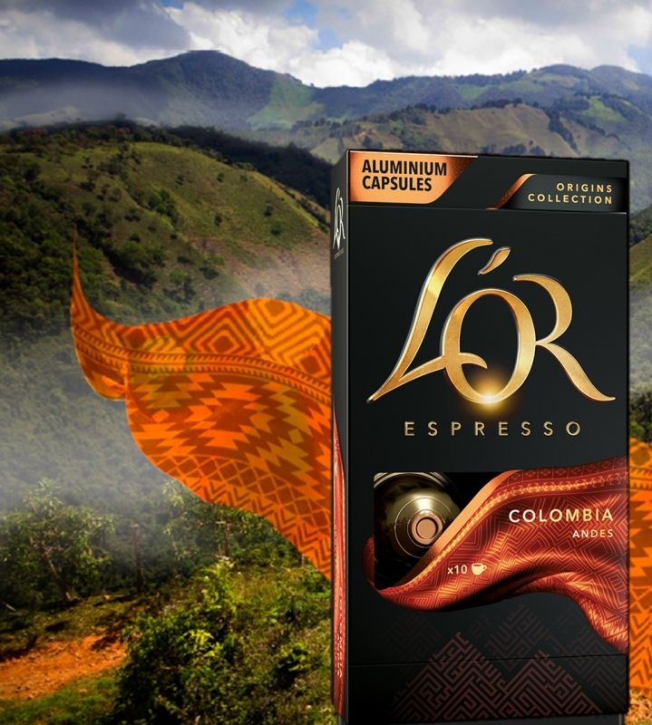 Кава в капсулах L'OR Espresso Colombia 10шт