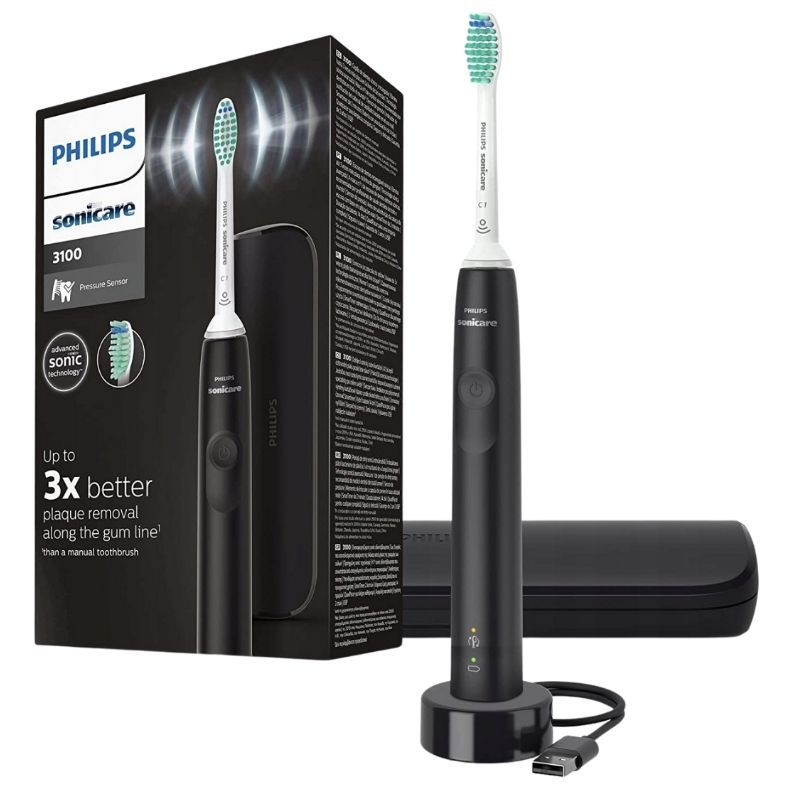 Електрична зубна щітка Philips Sonicare Gemini 3100 Black (HX3673/14)