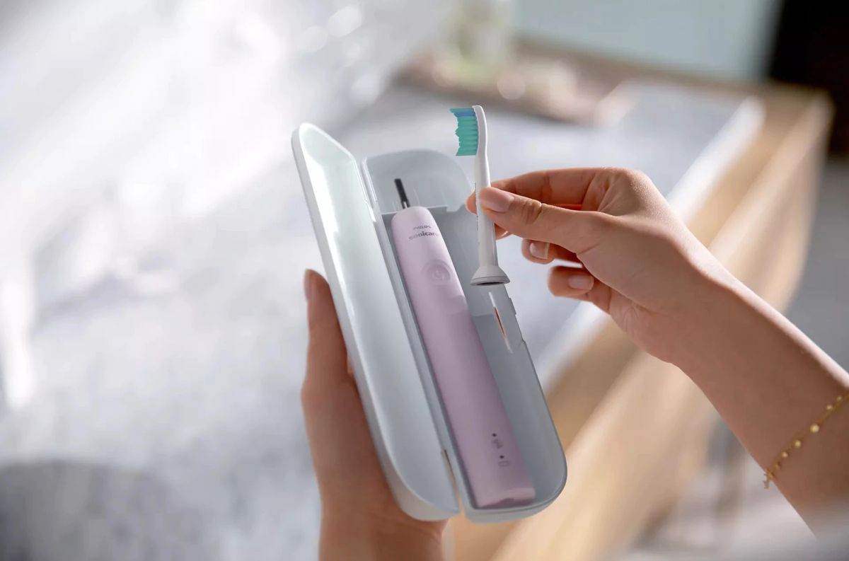 Електрична зубна щітка Philips Sonicare Gemini 3100 Pink (HX3673/11)