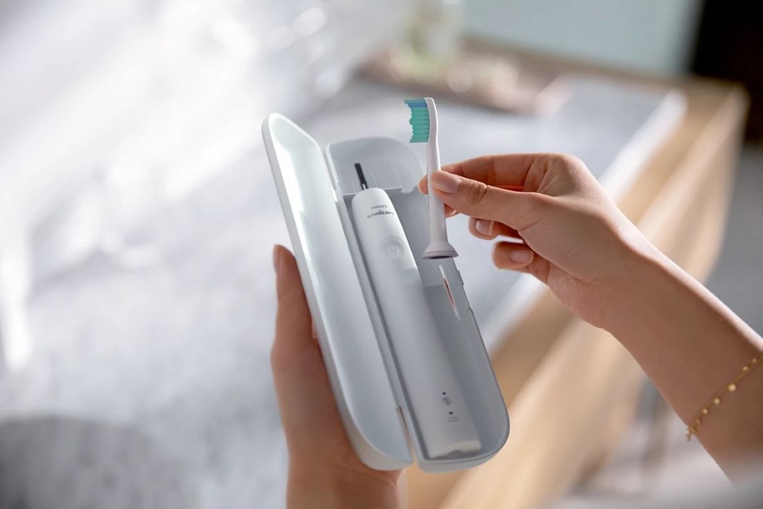 Електрична зубна щітка Philips Sonicare Gemini 3100 White (HX3673/13)