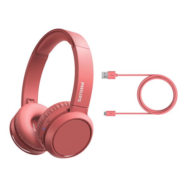 Навушники Philips TAH4205 On-ear Wireless Red
