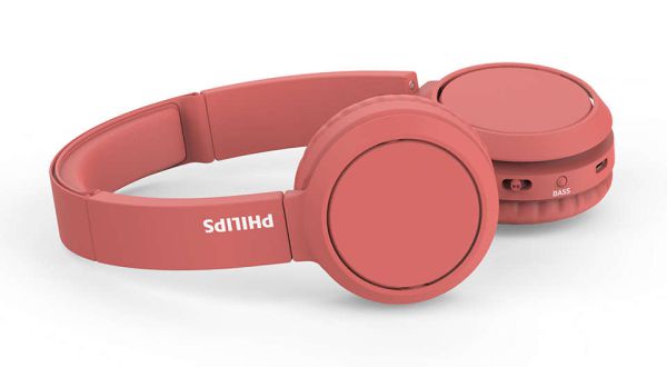 Наушники Philips TAH4205 On-ear Wireless Red
