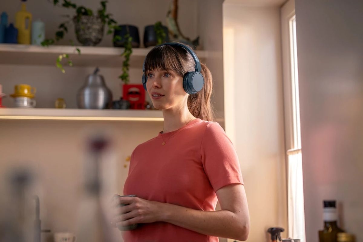 Навушники Philips TAH4209 Blue