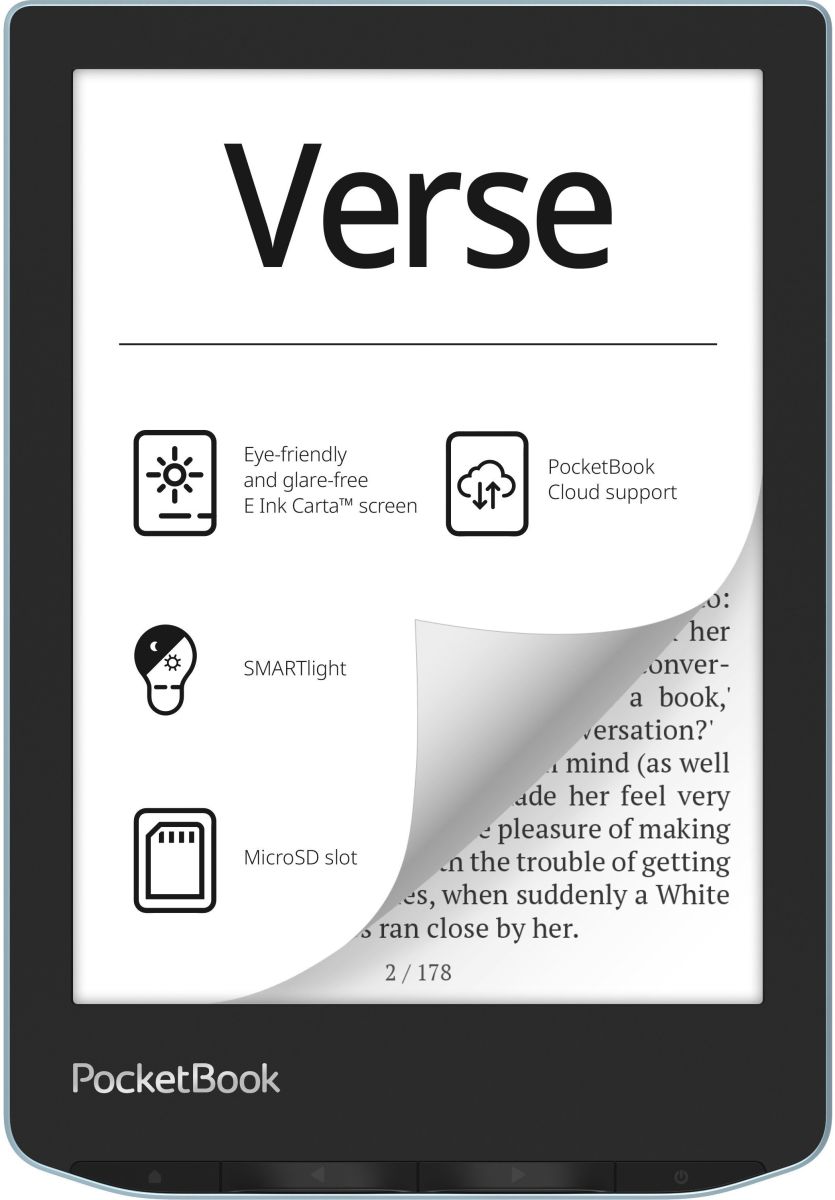 Електронна книга Pocketbook 629 Verse Bright Blue