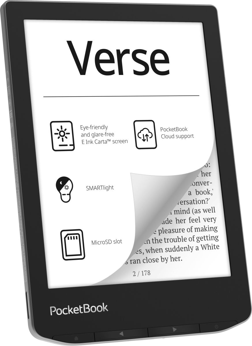 Електронна книга Pocketbook 629 Verse Mist Grey