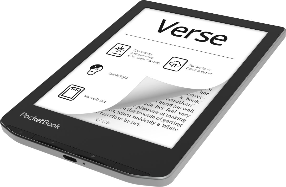 Електронна книга Pocketbook 629 Verse Mist Grey