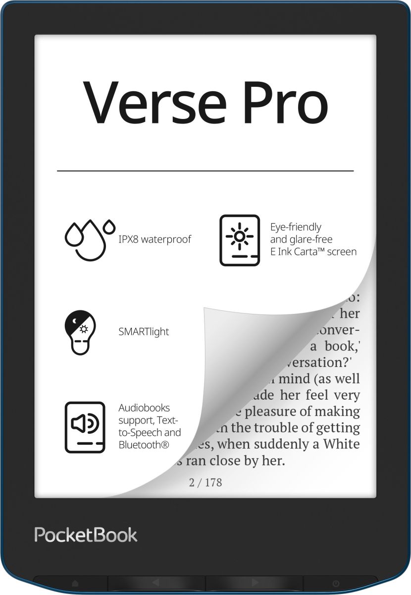Електронна книга Pocketbook 634 Verse Pro Azure