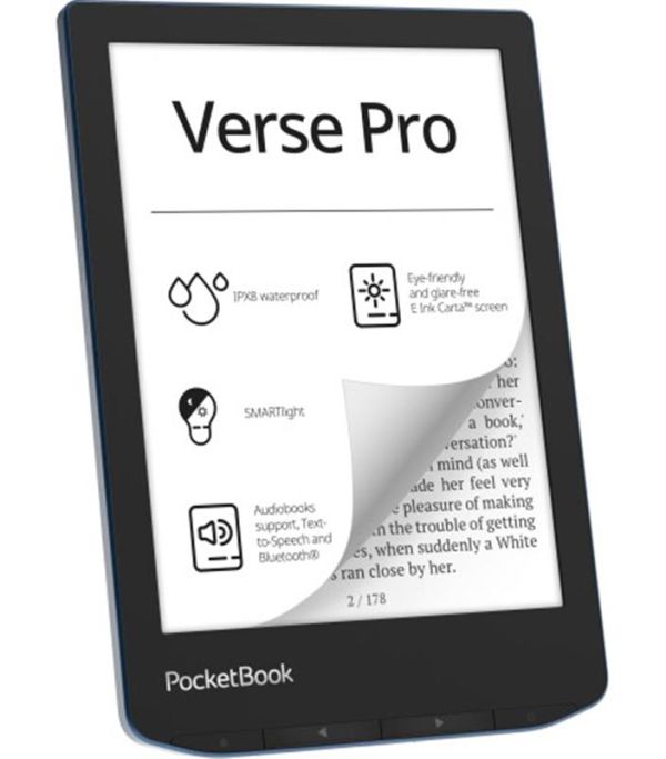Електронна книга PocketBook 634 Verse Pro Azure