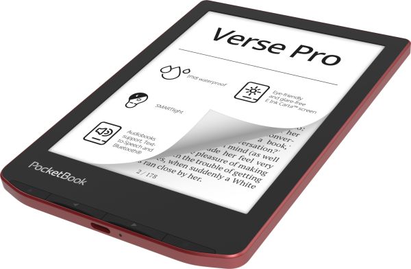 Электронная книга PocketBook 634 Verse Pro Passion Red