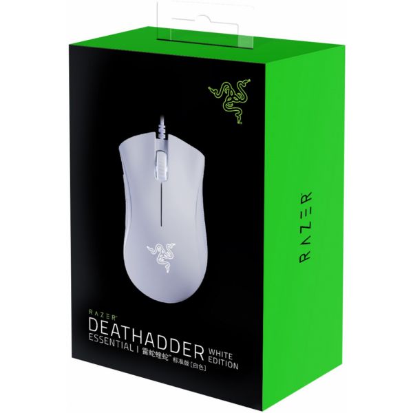 Мышка Razer DeathAdder Essential White (RZ01-03850200-R3M1)