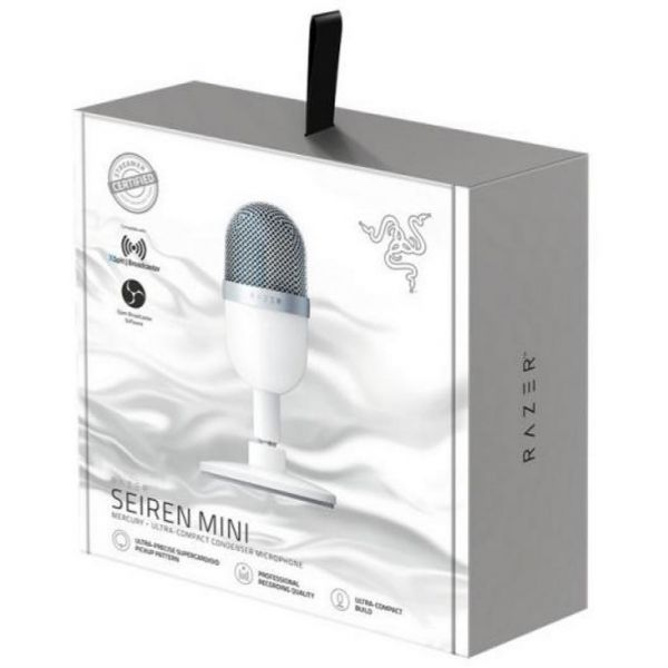 Микрофон Razer Seiren mini Mercury (RZ19-03450300-R3M1)