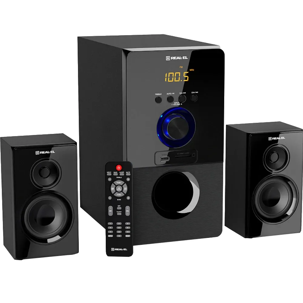 Акустична система REAL-EL M-555 Black