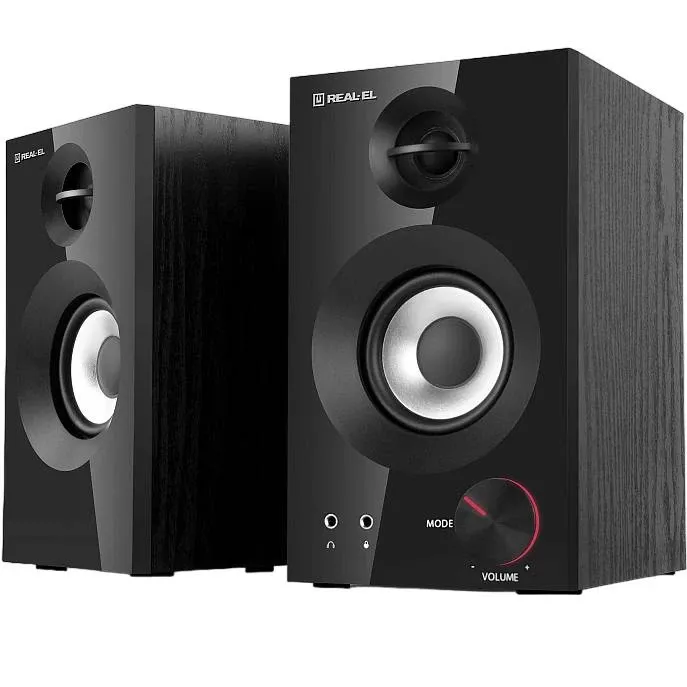 Акустична система REAL-EL S-420 Black