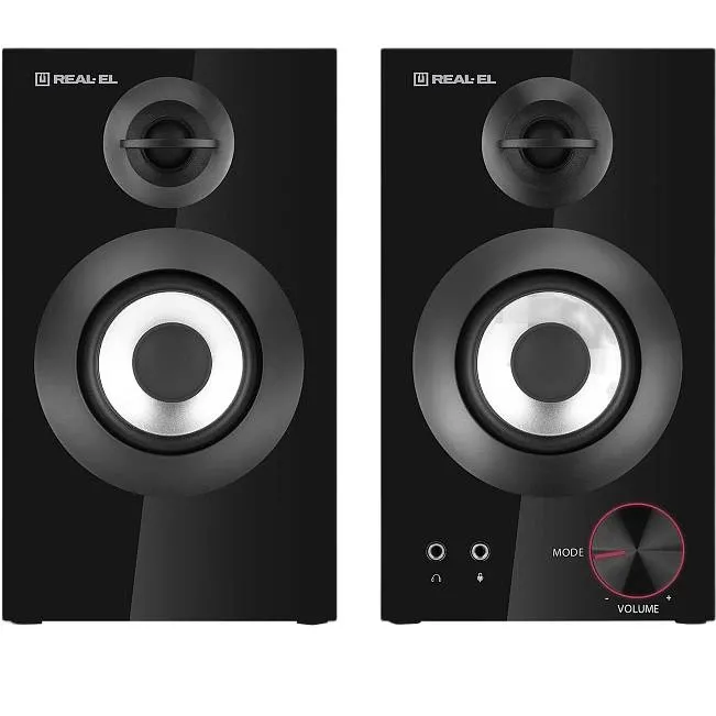 Акустична система REAL-EL S-420 Black