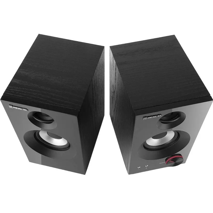 Акустична система REAL-EL S-420 Black