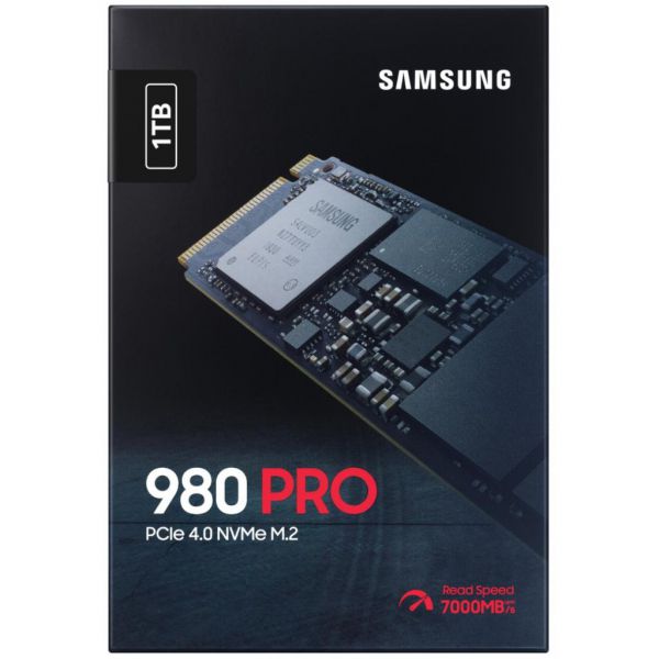 Накопитель SSD Samsung 980 PRO 1TB M.2 2280 (MZ-V8P1T0BW)