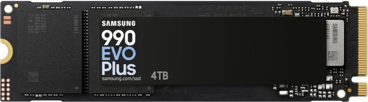 Накопичувач SSD Samsung 990 EVO Plus 4ТB M.2 2280 (MZ-V9S4T0BW)