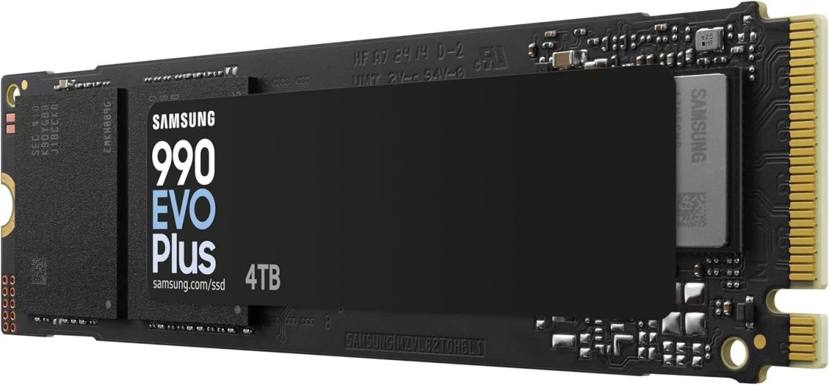 Накопичувач SSD Samsung 990 EVO Plus 4ТB M.2 2280 (MZ-V9S4T0BW)