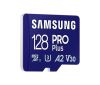 Карта пам'яті microSDXC Samsung Pro Plus 128GB UHS-I U3 V30 A2 Class 10 + SD (MB-MD128SA/EU)