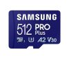 Карта пам'яті microSDXC Samsung Pro Plus 512GB UHS-I U3 V30 A2 Class 10 + SD (MB-MD512SA/EU)