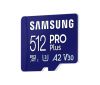 Карта пам'яті microSDXC Samsung Pro Plus 512GB UHS-I U3 V30 A2 Class 10 + SD (MB-MD512SA/EU)