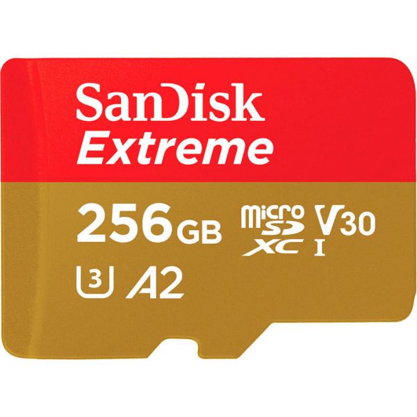 Карта пам'яті microSDXC SanDisk Extreme Mobile Gaming 256GB C10 UHS-I U3 V30 A2 (SDSQXA1-256G-GN6GN)