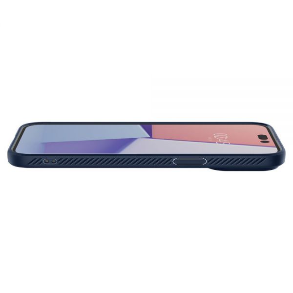 Чехол Spigen для Apple iPhone 14 Pro Liquid Air Navy Blue (ACS04958)
