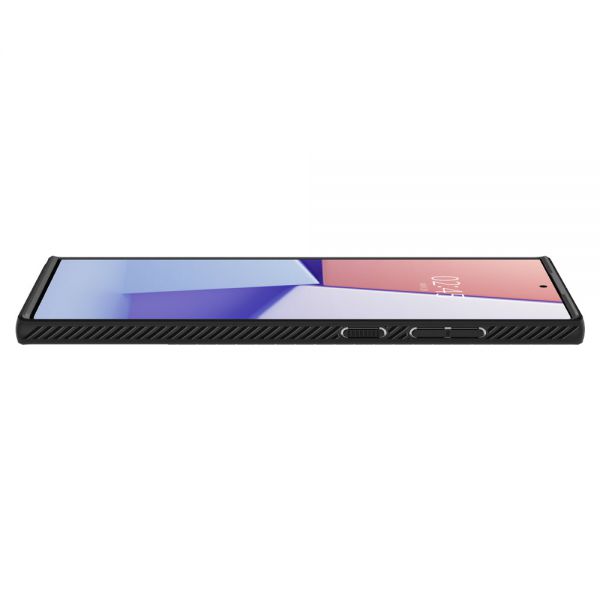 Чехол Spigen для Samsung Galaxy S22 Ultra Liquid Air Matte Black (ACS03915)